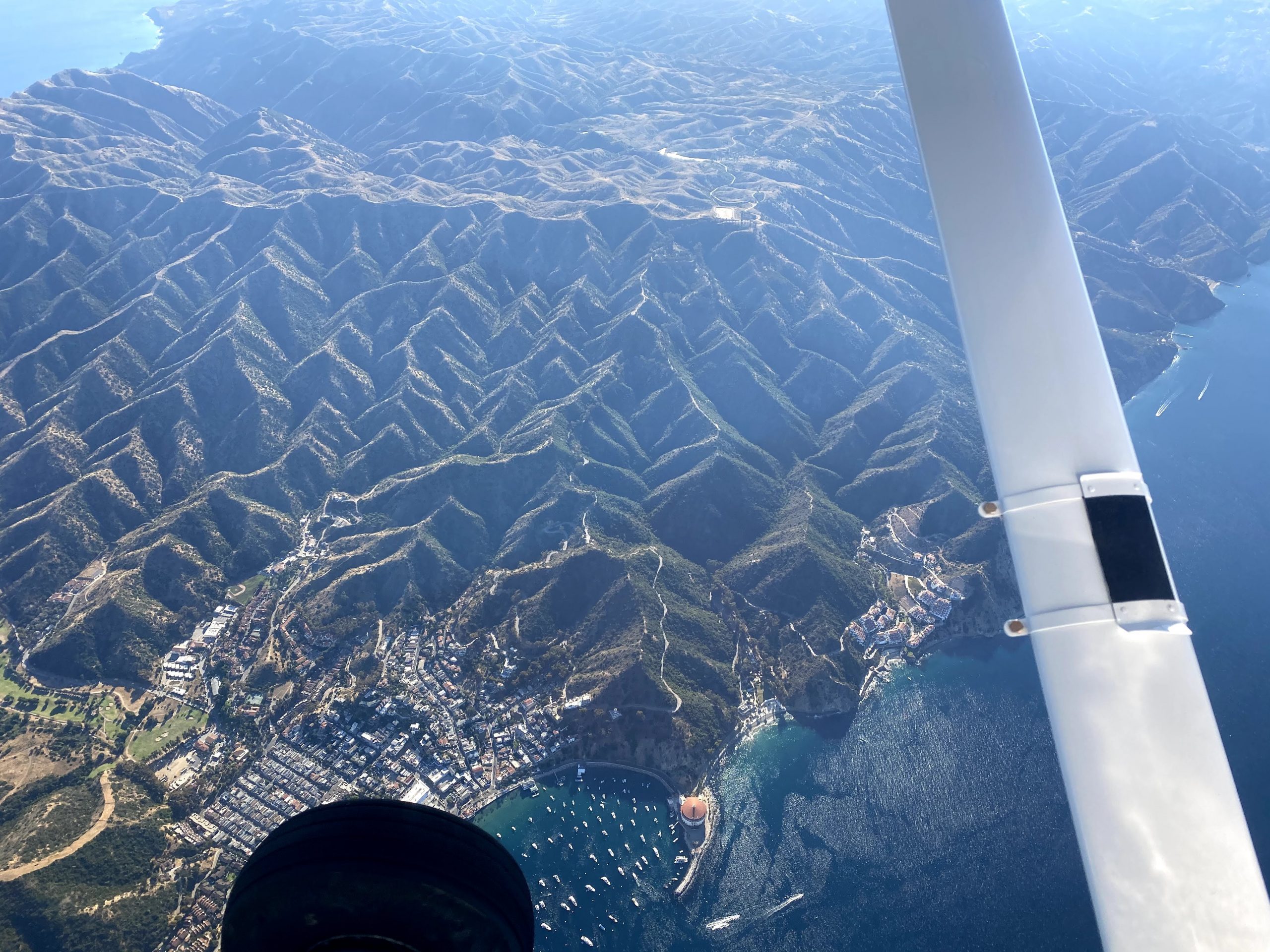 Flying over Van Nuys